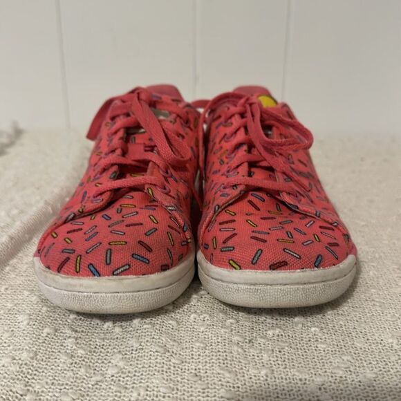 ADIDAS The Simpsons x Stan Smith J 'Donut Sprinkles Shoes Sneakers Kid's size 13 - Picture 5 of 10